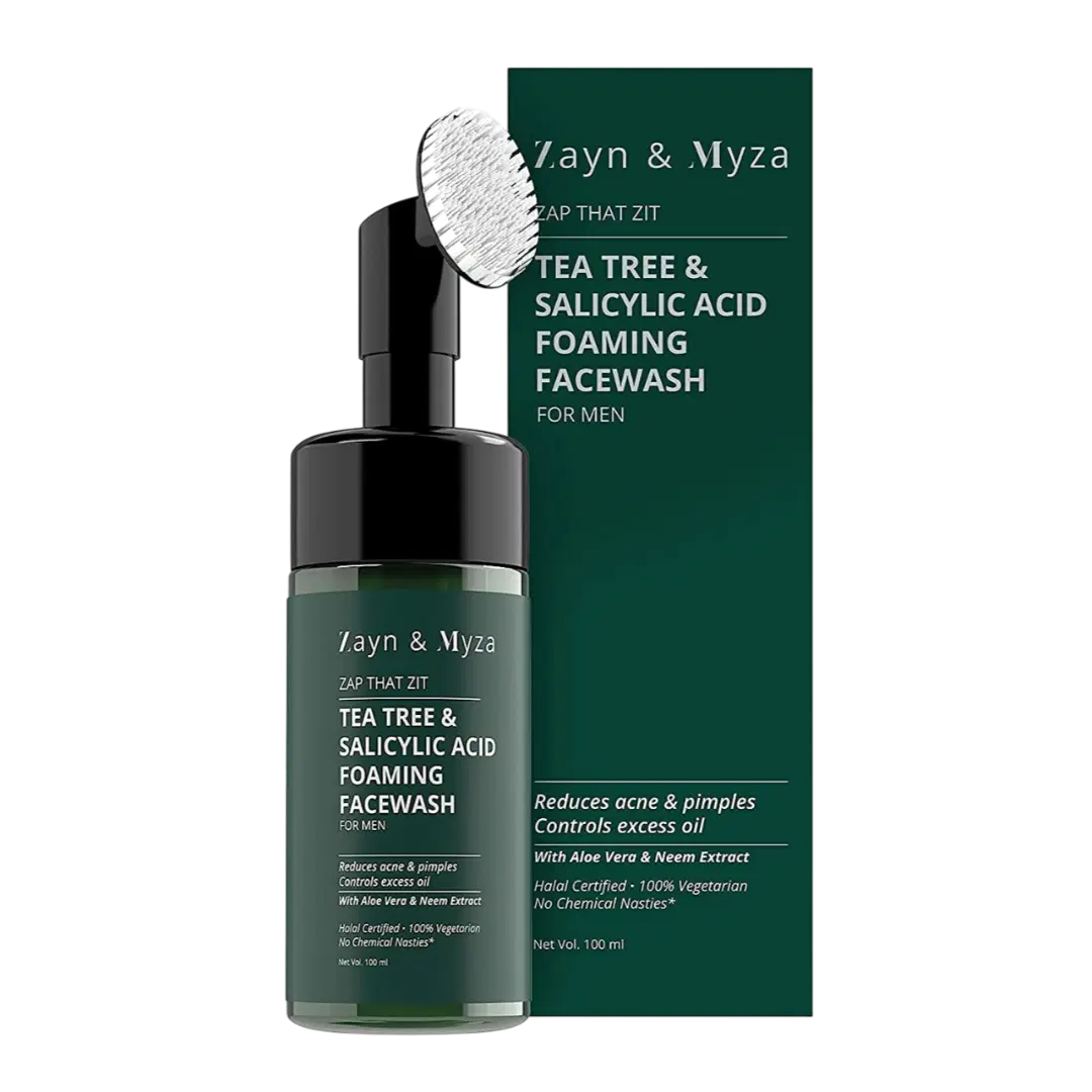 TEA TREE & SALICYLIC ACID FOAMING FACEWASH